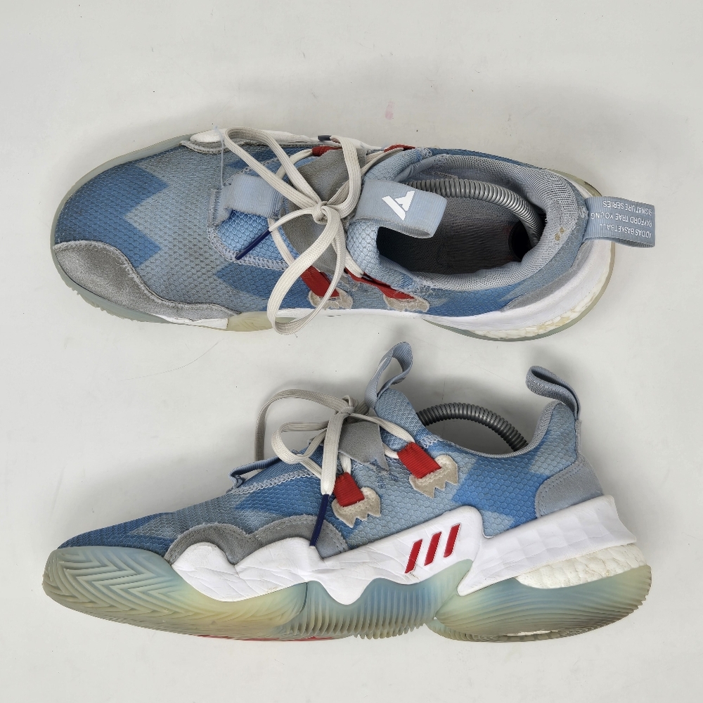 Adidas Trae Young 1 Ice Trae 2021 Basketball Shoes Size 9 H68997 ICEE Boost